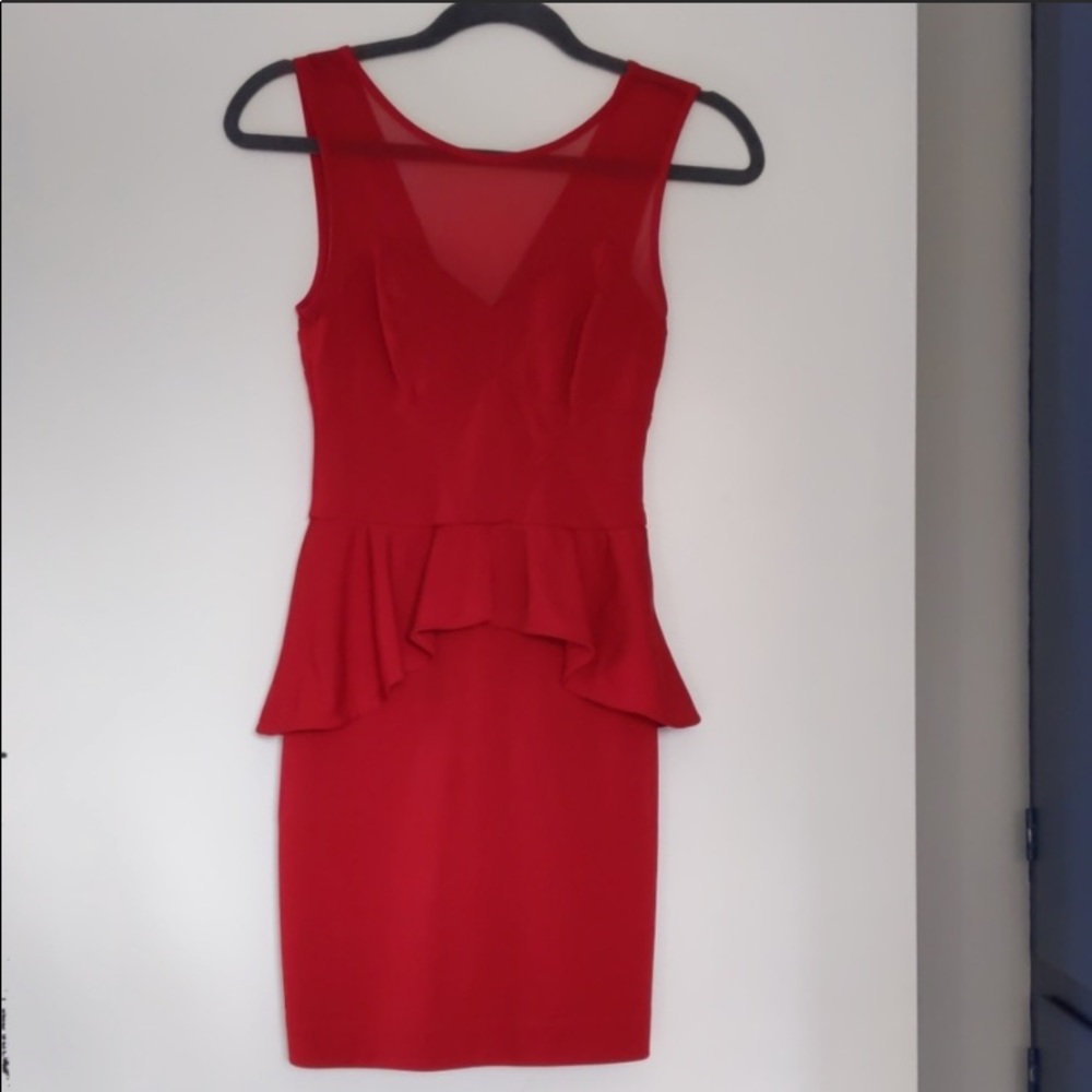 Worn once !  Arden B peplum dress 👗